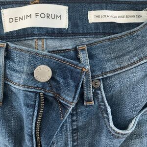 Denim forum - the lola high rise crop